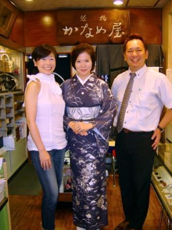 銀座かなめ屋のブログ-神野美伽さんと由美ママと
