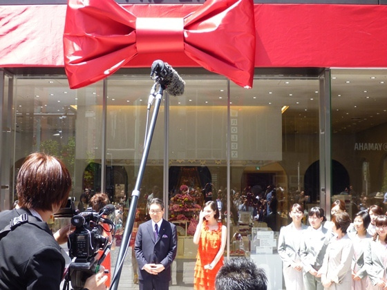 銀座かなめ屋・三代目のブログ-SHISEIDO THE GINZA　オープン！