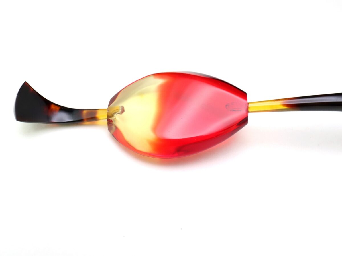 べっ甲バルティックアンバー一本挿し2026｜草木染｜天然琥珀美