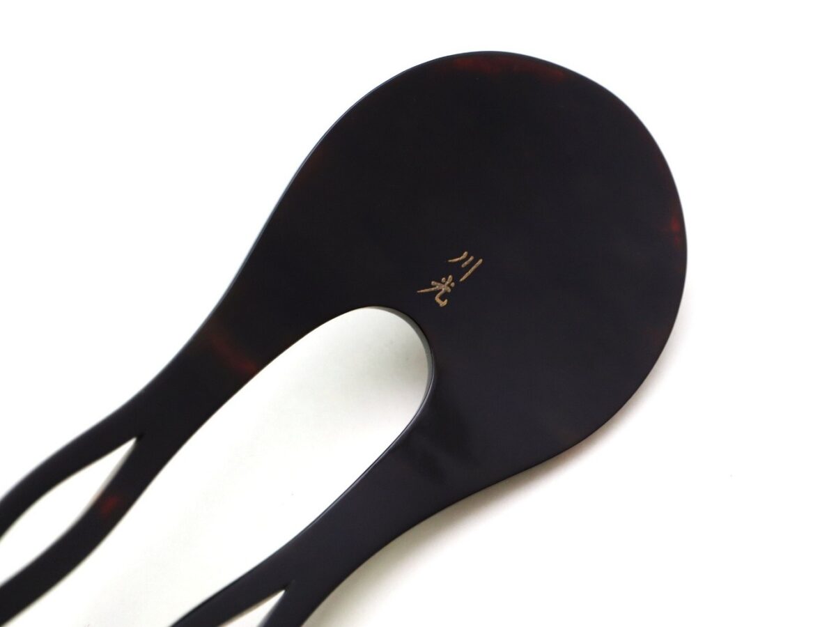 べっ甲南天螺鈿金蒔絵かんざし｜結婚式、留袖、訪問着にお勧め