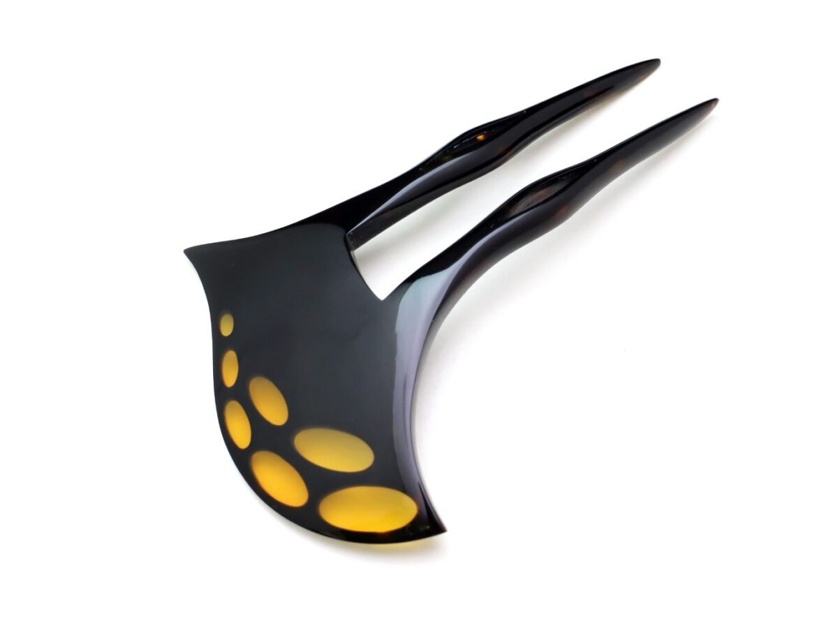 べっ甲芋接ぎかんざし