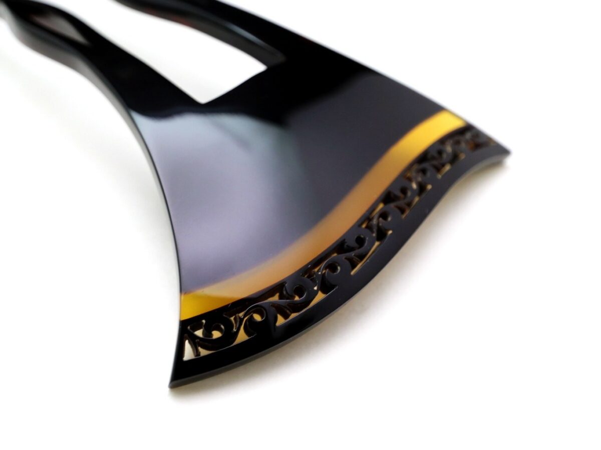 匠の技が光る、玄人好みのべっ甲芋接ぎかんざし2026・２種