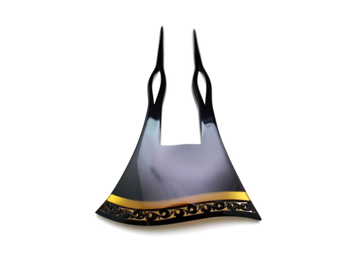 匠の技が光る、玄人好みのべっ甲芋接ぎかんざし2026・２種