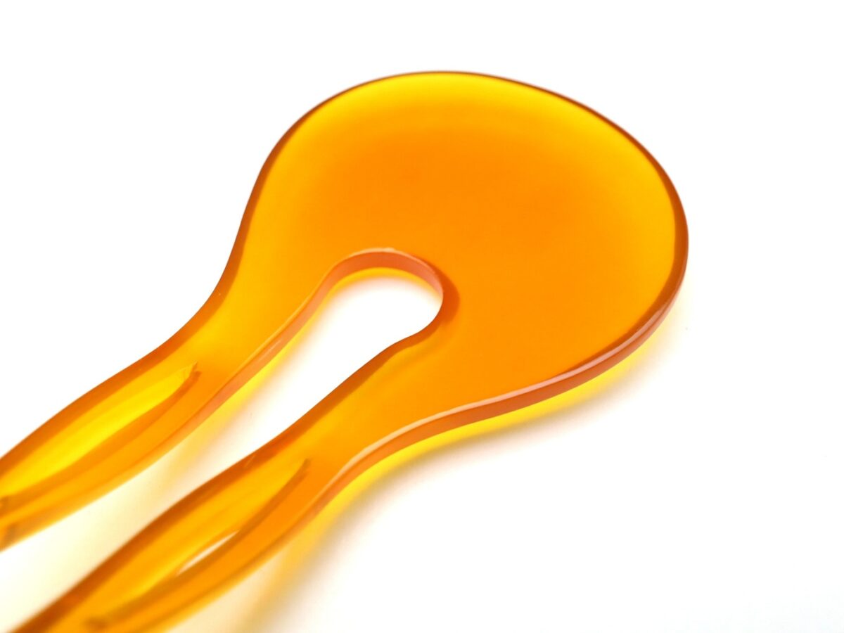 通好み、総白べっ甲かんざし｜べっ甲特有の優しい温もり感じる逸品