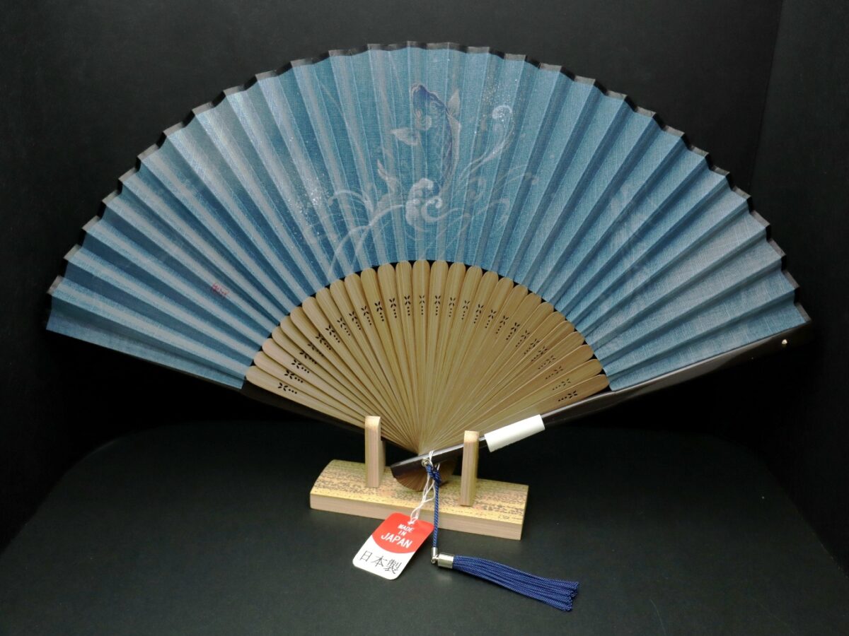 扇子セット｜紳士用2026｜綿麻扇、父の日、海外ギフトにお勧め