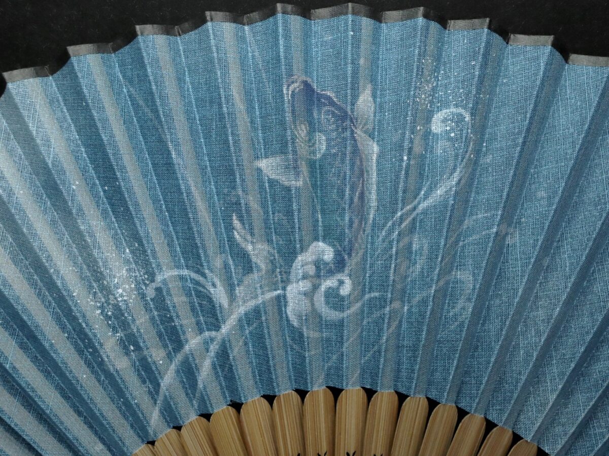扇子セット｜紳士用2026｜綿麻扇、父の日、海外ギフトにお勧め