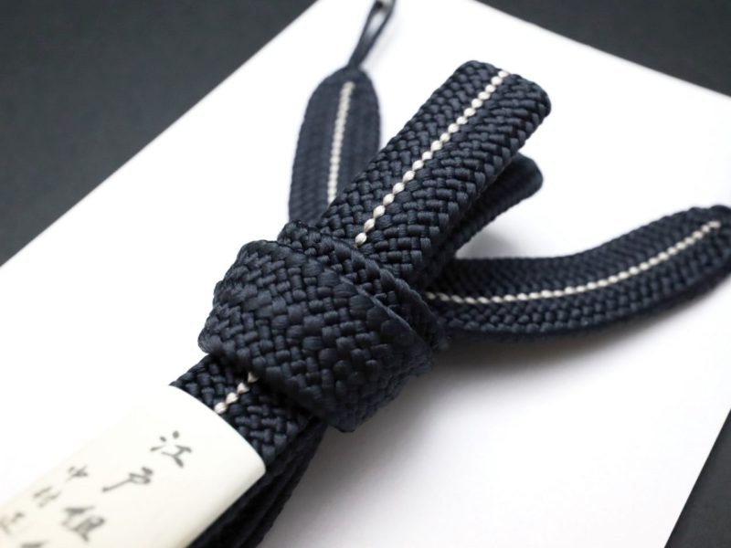 紳士用正絹羽織紐２０２０各種と結び方｜江戸組紐（中村正謹製）平組